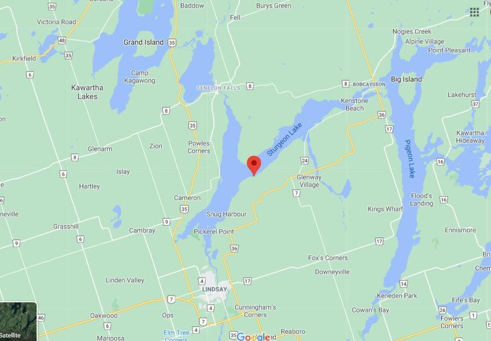 Fun Place With A Sandy Beach For Swimming, Boating, And Fishing, Featuring 3 Available Cabins Fenelon Falls Экстерьер фото