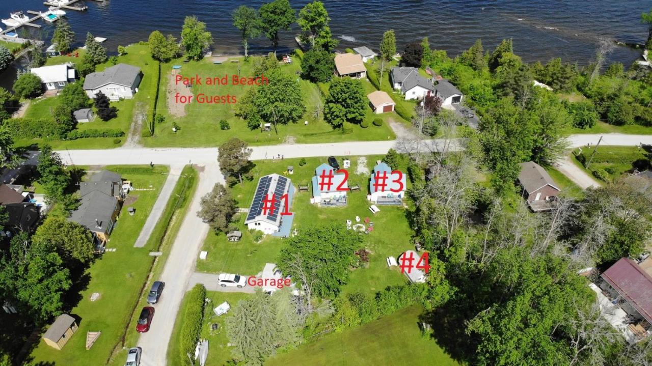 Fun Place With A Sandy Beach For Swimming, Boating, And Fishing, Featuring 3 Available Cabins Fenelon Falls Экстерьер фото