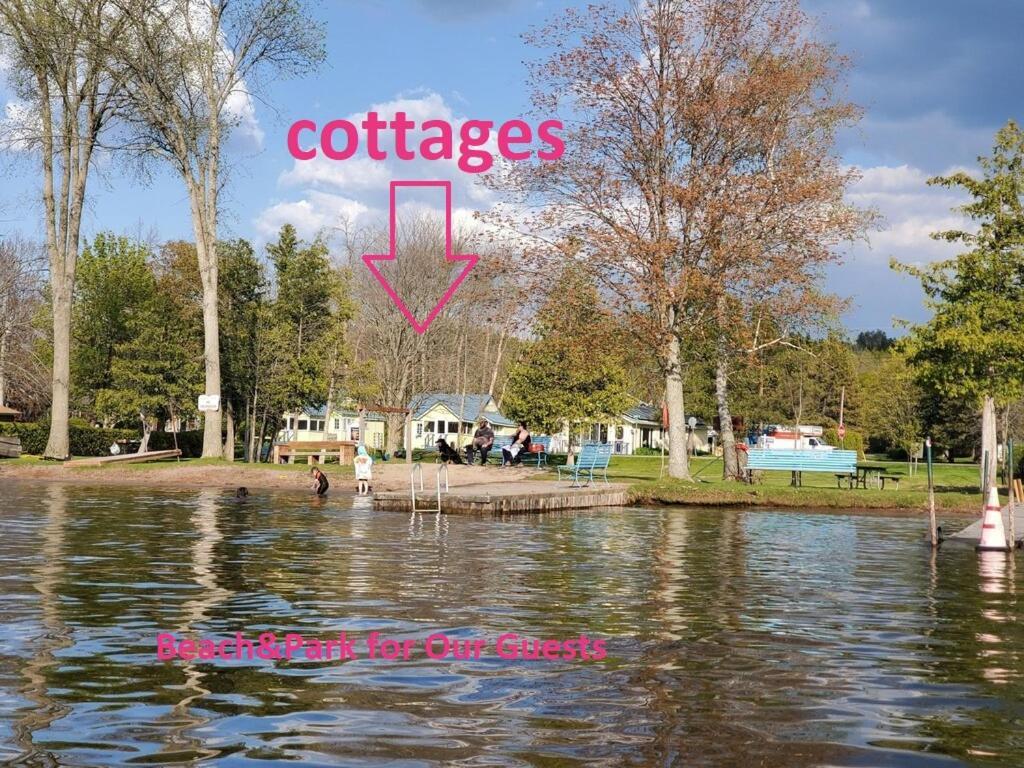 Fun Place With A Sandy Beach For Swimming, Boating, And Fishing, Featuring 3 Available Cabins Fenelon Falls Экстерьер фото